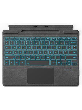 Wireless Keyboard Type Cover for Surface Pro 11/10/9/8/X - Slim, Lightweight